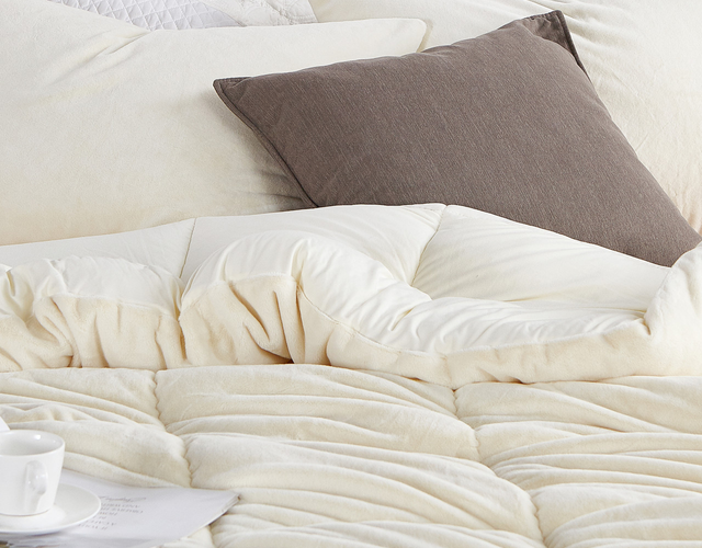 Softy Smooth - Coma Inducer Oversized Comforter - Cannoli Cream