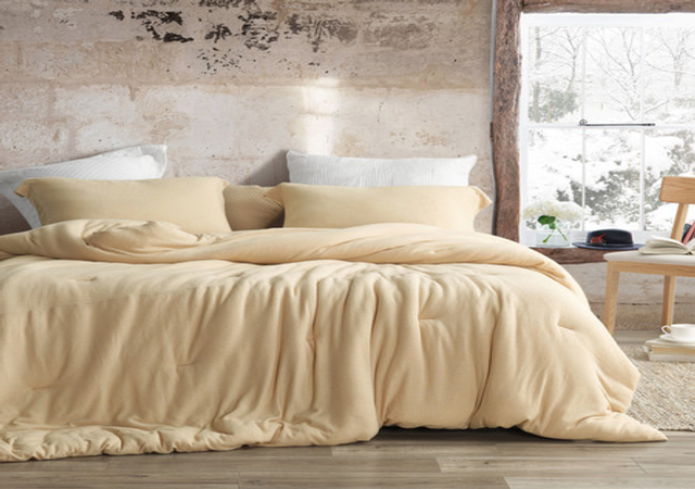 Wool-Ness - Coma Inducer® Oversized Comforter - Gilded Beige