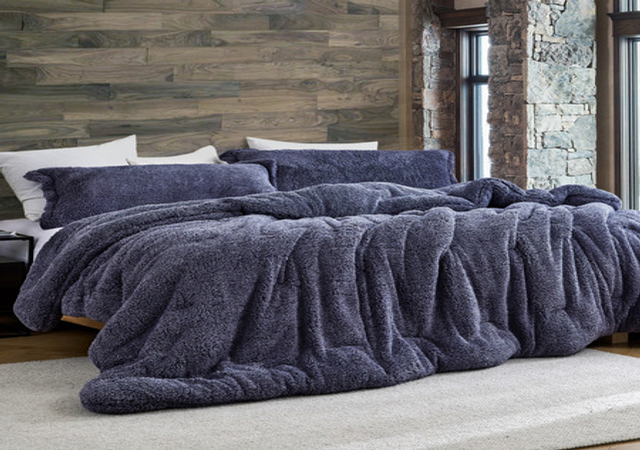 Coma Inducer® Oversized Comforter - The Original Plush - Frosted Cobalt
