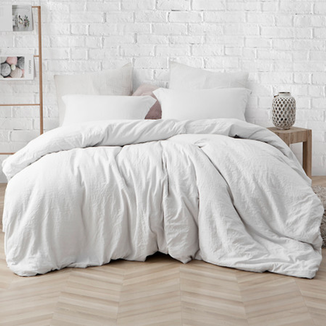 Natural Loft® Comforter - Farmhouse White