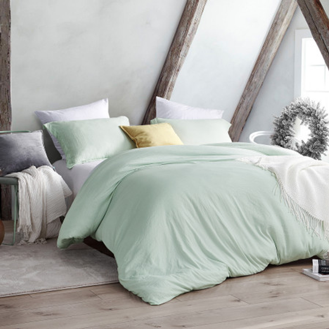 Natural Loft® Comforter - Hint of Mint