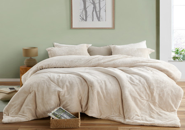 Coma Inducer® Oversized Comforter - The Original Plush - Almond Milk