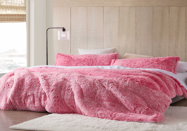 Are You Kidding - Coma Inducer® Oversized King Comforter - Frosted Intensity Pink