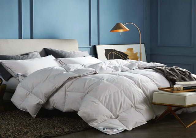 HGOOSE® - Premium 70% Hungarian White Goose Down Comforter - Oversized