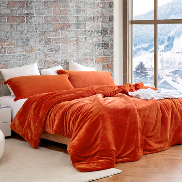 Coma Inducer® Oversized Comforter - The Original Plush - Harvest Rust