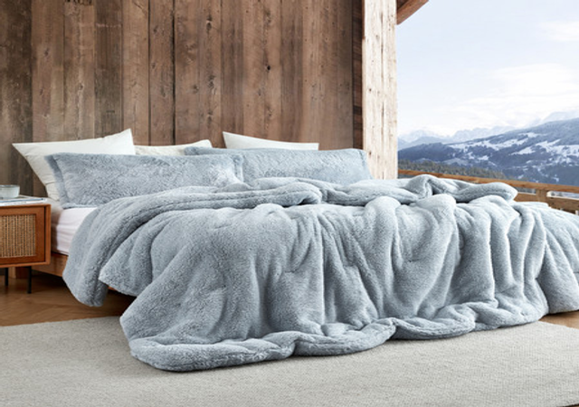 1E:: Coma Inducer® Oversized Comforter - The Original Plush - Frosted Arctic Ice