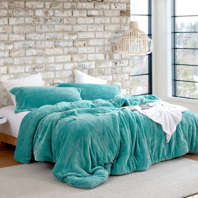 Coma Inducer® Oversized Comforter - Me Sooo Comfy - Dusty Turquoise