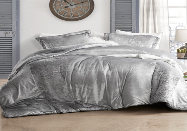 Coma Inducer® Oversized Comforter - Velvet Crush - Champagne Alloy