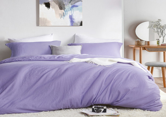 Natural Loft® Comforter - Daybreak Purple