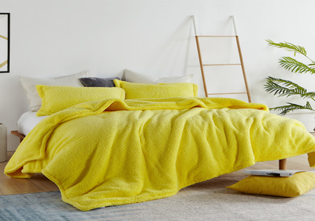 Coma Inducer® Oversized Comforter - The Napper - Limelight Yellow