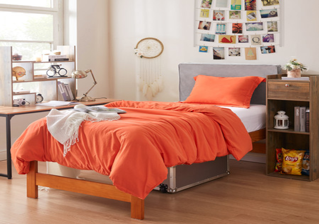 Natural Loft® Twin XL Comforter - Orange
