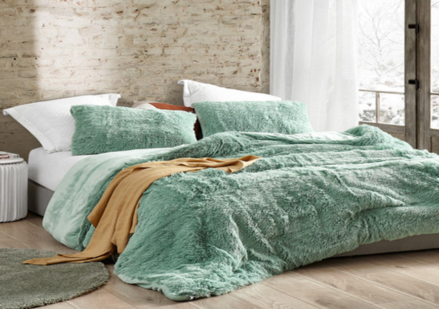Are You Kidding? - Coma Inducer® Oversized King Comforter - Duck Egg