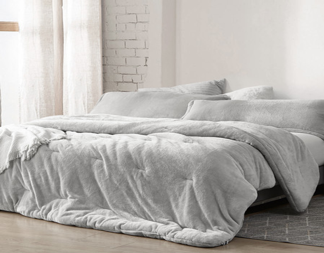 Coma Inducer® Oversized King Comforter - Me Sooo Comfy in Glacier Gray