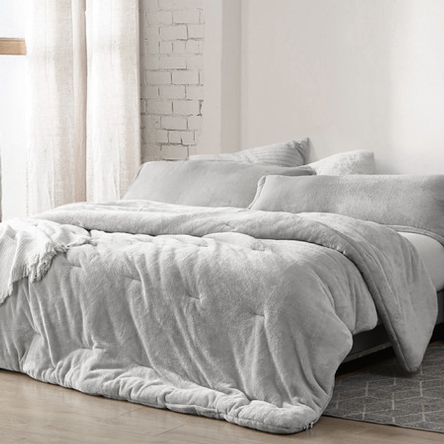 Coma Inducer® Oversized King Comforter - Me Sooo Comfy in Glacier Gray