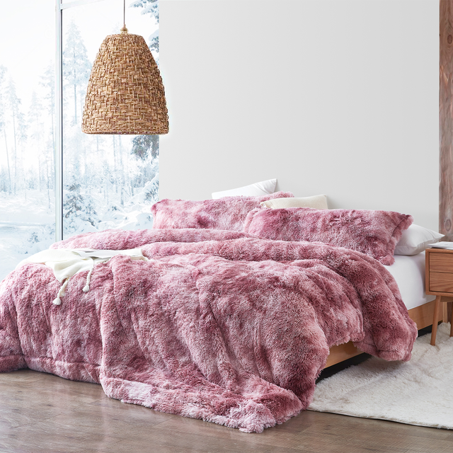 Unicorn Dreamz - Coma Inducer® Oversized Twin Comforter - Raspberry Cupcake