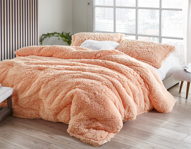 Winter Thick - Coma Inducer® Oversized King Comforter - Peach Nectar