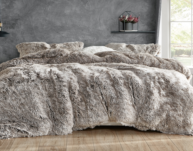 Are You Kidding - Coma Inducer® Oversized Twin Comforter - Frosted Chocolate