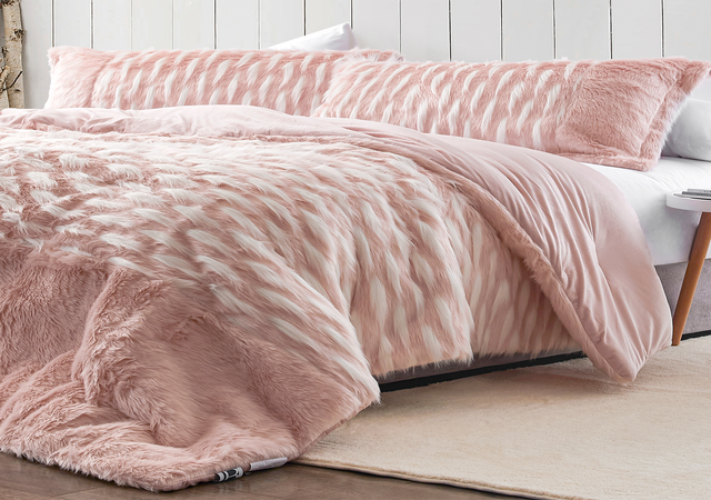 Tiger Lion - Coma Inducer® Oversized Queen Comforter - Light Fawn
