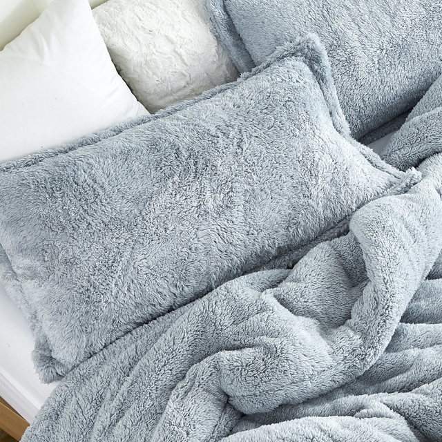 Coma Inducer® Standard Sham - The Original Plush - Frosted Arctic Ice
