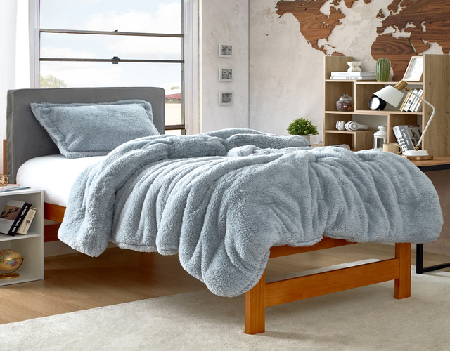 Coma Inducer® Oversized Twin Comforter - The Original Plush - Frosted Arctic Ice