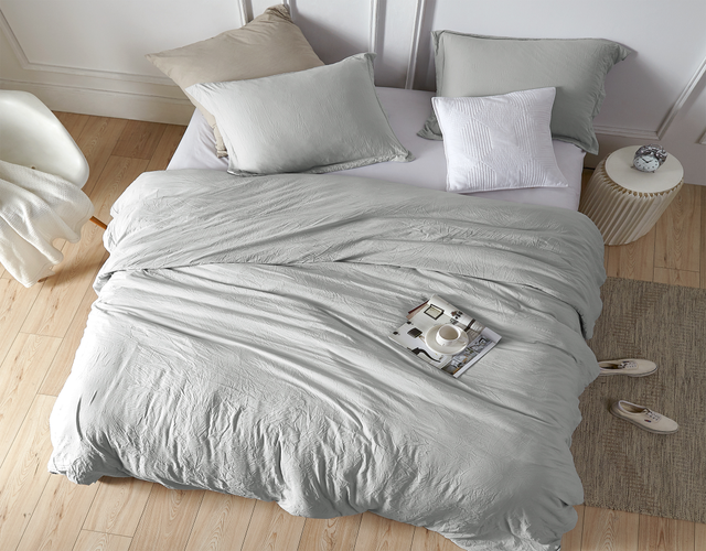 Chommie - Weighted Natural Loft® Comforter - Glacier Gray