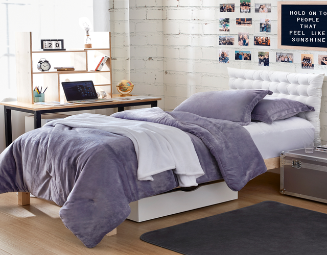 Coma Inducer® Oversized Twin Comforter - The Original Plush - Lavender Dusk