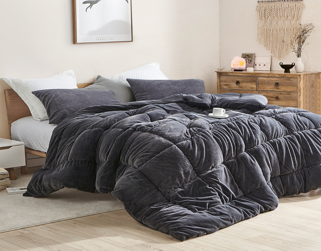 Softy Smooth - Coma Inducer® King Comforter - Bunny Black