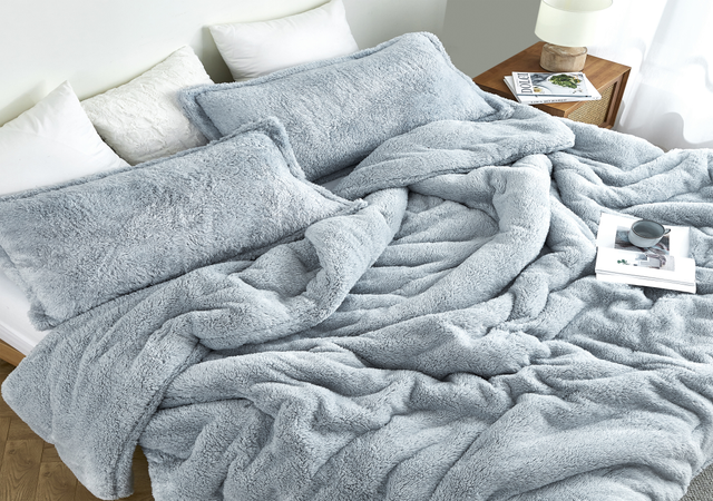 Coma Inducer® Oversized Comforter - The Original Plush - Frosted Arctic Ice