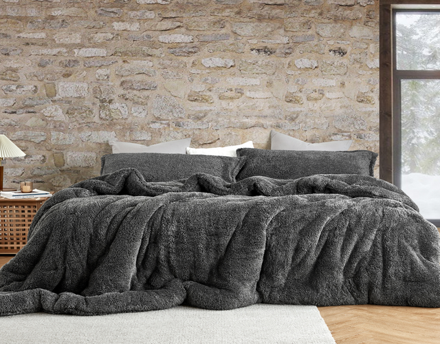 Coma Inducer® Oversized Queen Comforter - The Original Plush - Frosted Polar Marsh