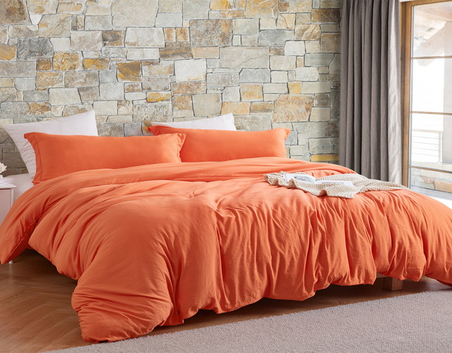 Natural Loft® Comforter - Orange