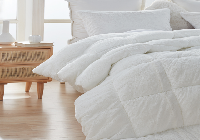 Are You Kidding Bare - Coma Inducer® King Comforter - Farmhouse White