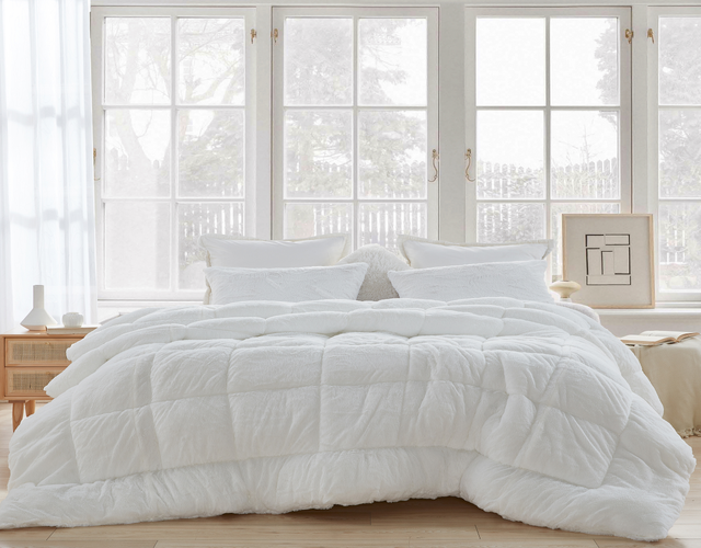 Are You Kidding Bare - Coma Inducer® Oversized Comforter - Farmhouse White