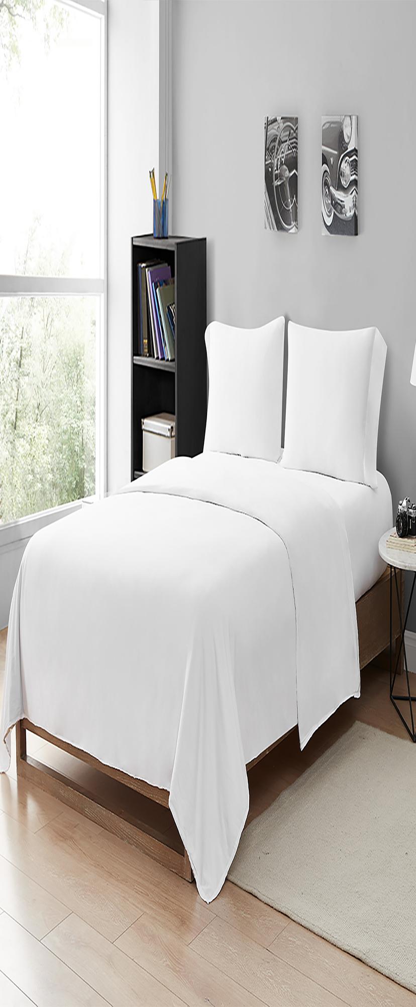 300TC Saudade Portugal Queen Sheet Set - Washed Sateen