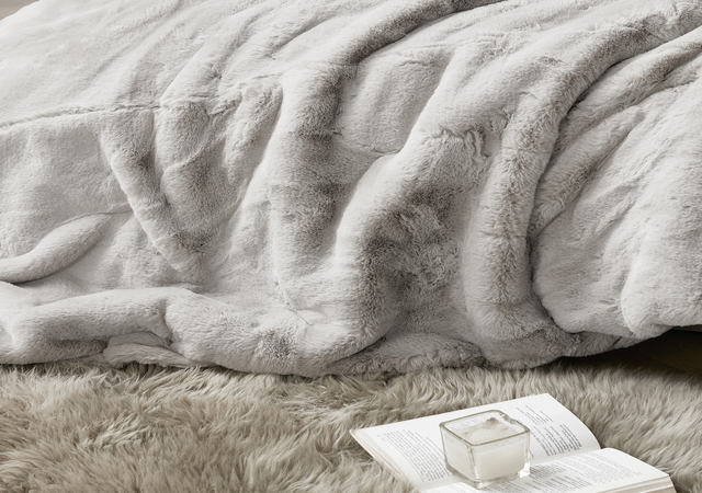 Coma Inducer® Oversized Comforter - Chunky Bunny - Stone Taupe