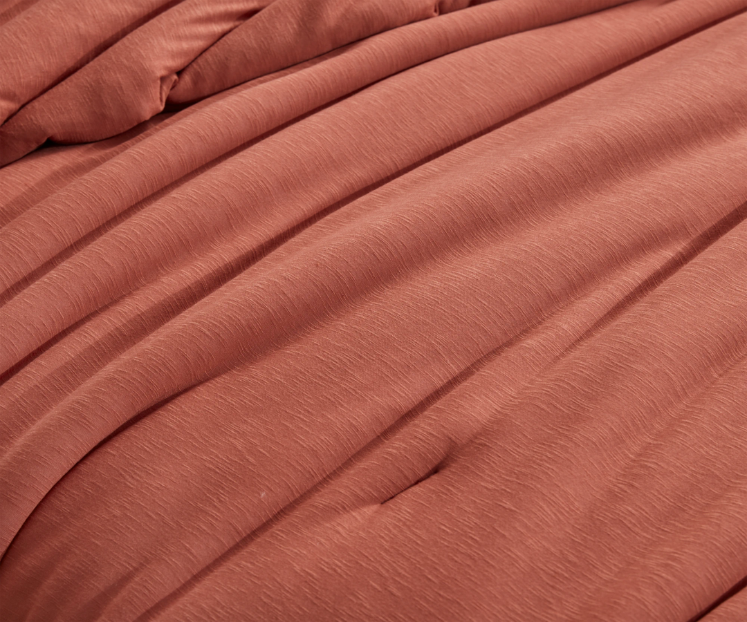 Red/rust Bedding We Be Slubbin - Coma Inducer® Oversized Comforter - Rust Red
